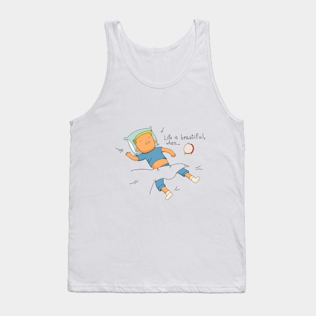 Sleep as much as you want Tank Top by Yurapura